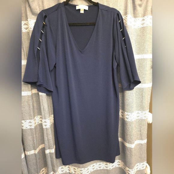 Michael Kors Dresses & Skirts - MICHAEL KORS Navy Blue Dress Size XLARGE